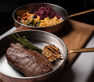 Seasonal Game Specialties at eCHo Restaurant, Zurich